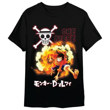 One Piece Monkey D. Luffy Attack adult t-shirt  product photo
