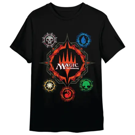 Magic the Gathering Mana Symbols adult t-shirt  product photo