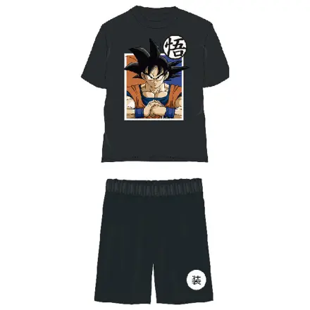 Dragon Ball Saiyan Black Kids Short Pajamas  product photo
