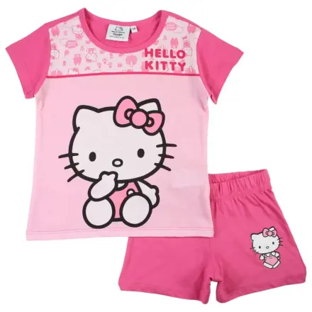 Hello Kitty Cutie Pink children's short pyjamas  product photo