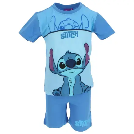 Lilo & Stitch Sweet Light Blue Kids Short Pajamas  product photo