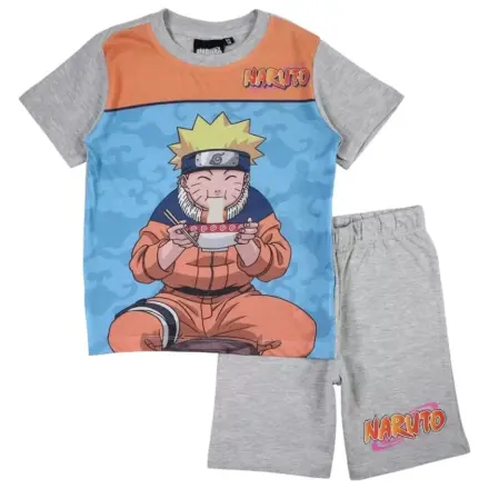 Naruto Ramen Grey Kids Short Pajamas  product photo