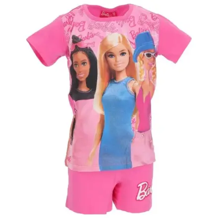 Barbie Trendy Pink Short Pajamas for Kids  product photo