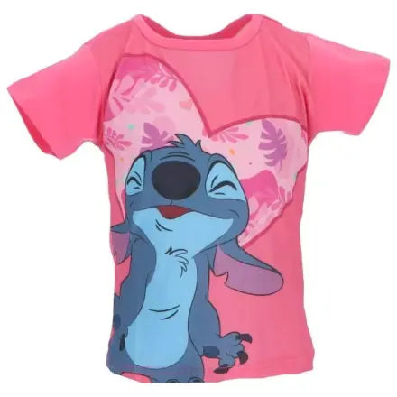 Stitch Fun Pink Kids' Short-Sleeve T-shirt, Top  product photo
