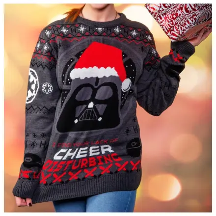 Star Wars Christmas Sweater Darth Vader Size XXL product photo