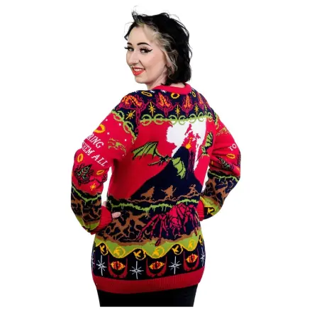 Lord Of The Rings Christmas Sweater One Sweater To Rule Them All Size XS product photo
