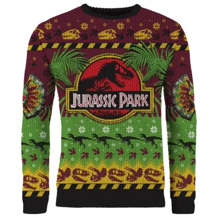 Jurassic Park Christmas Sweater Happy Rexmas  product photo