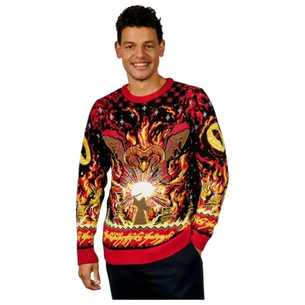 Lord of the Rings Christmas Sweater Balrog Size M product photo
