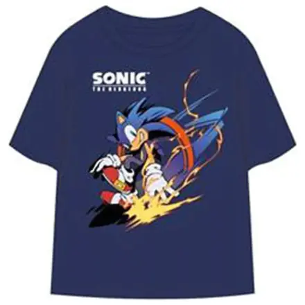 Sonic the Hedgehog Speed Rush Blue children's short-sleeved t-shirt, top product photo
