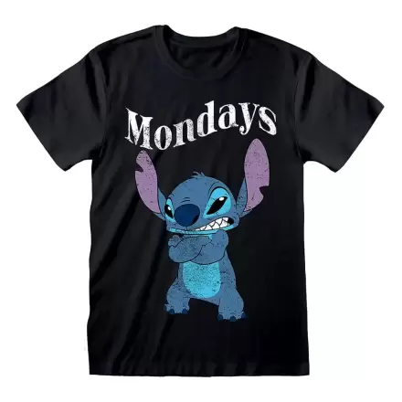Lilo & Stitch T-Shirt Stitch Mondays Black product photo