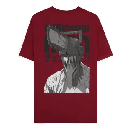 Chainsaw Man T-Shirt Smile Bordeaux product photo