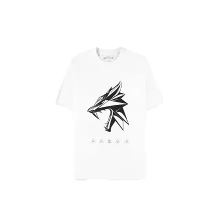 The Witcher Wild Hunt T-Shirt Wolf Head product photo