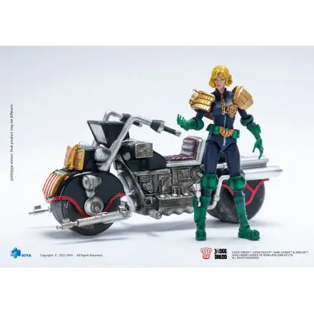 2000 AD Exquisite Mini Action Figure 1/18 Judge Anderson & Lawmaster MK 2 Set 10 cm product photo