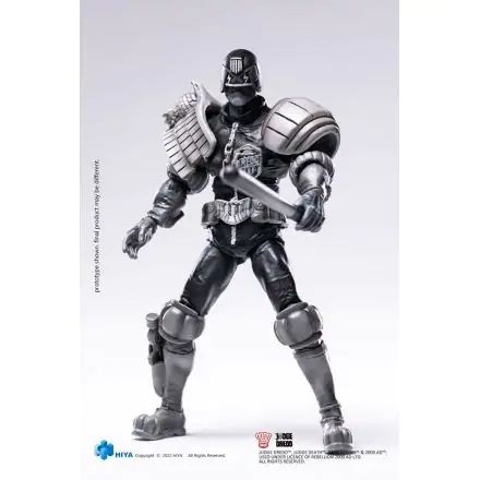 2000 AD Exquisite Mini Action Figure 1/18 Black and White Judge Dredd 10 cm product photo