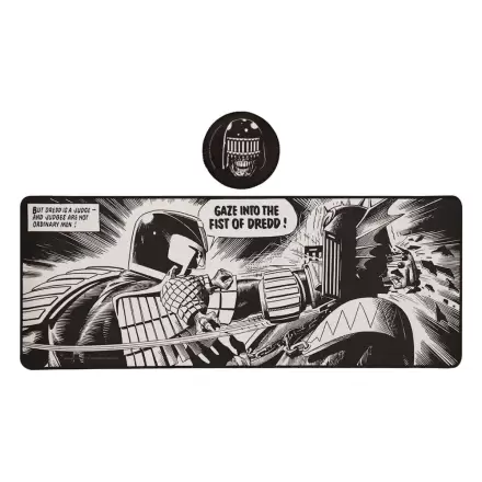 2000 AD Desk Pad & Coaster Set Judge Dredd product photo