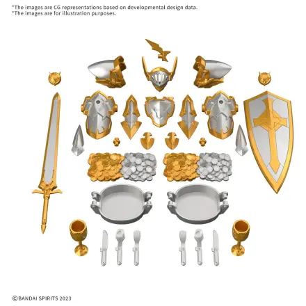 30 Minutes Fantasy Item Shop 6 Gold & Silver Option Parts product photo