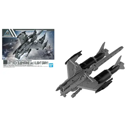 30MM 1/144 Extended Armament Vehicle (Submarine Gray) Model Kit product photo