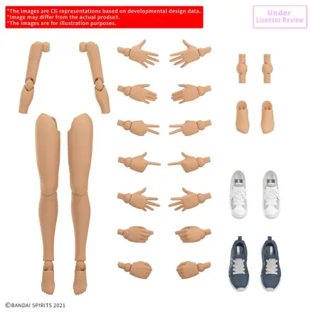 30MS Option Body Parts Arm Parts & Leg Parts S (Color C) Model Kit accessory pack product photo