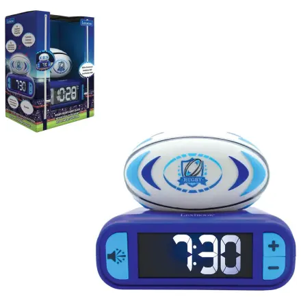3D Rugby ball digital alarm clock with night light product photo