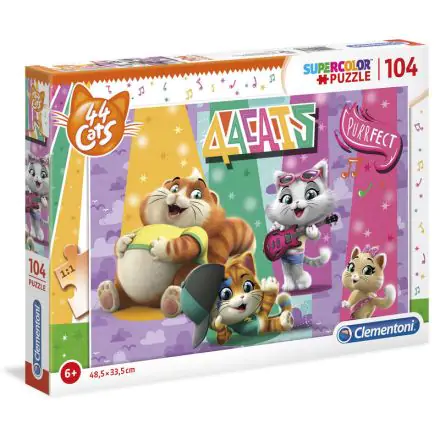 44 Cats puzzle 104pcs product photo