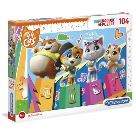 44 Cats puzzle 104pcs product photo