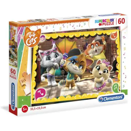 44 Cats puzzle 60pcs product photo