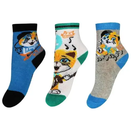 44 Cats Music children's socks 27/30 product photo