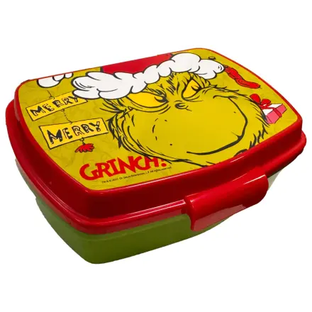 The Grinch Christmas Mischief funny plastic sandwich box product photo