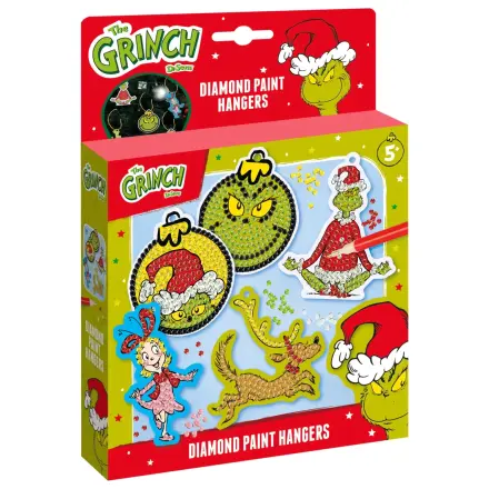 The Grinch Dr. Seuss Diamond Eye Set with Hanger product photo
