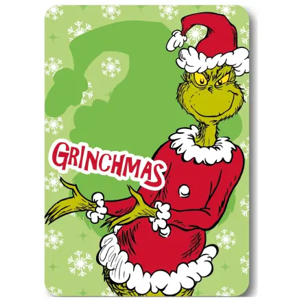 The Grinch Mischief Christmas Fleece Blanket product photo