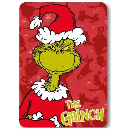 The Grinch Red Christmas Fleece Blanket 100x140cm product photo