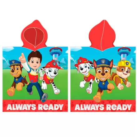 Paw Patrol microfibre poncho towel product photo