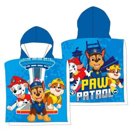 Paw Patrol microfibre poncho towel product photo
