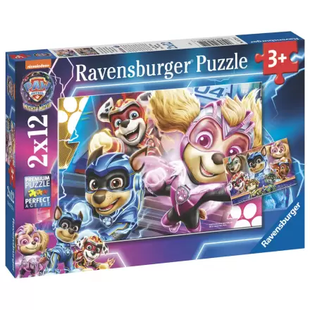Paw Patrol The mighty movie puzzle 2x12pcs product photo