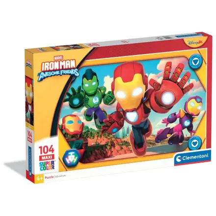Iron Man and His Super Team Hero Squad 104-piece maxi puzzle product photo