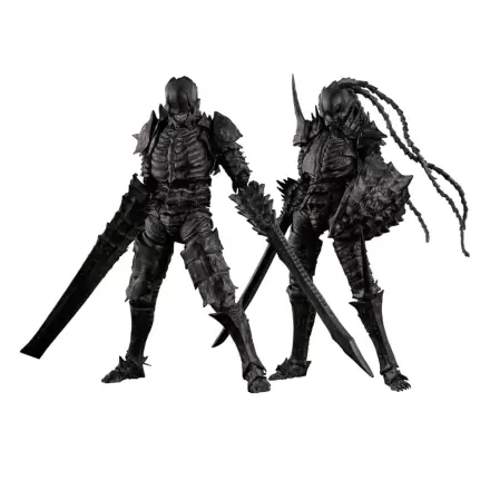 ABARA Action Figure Black Gaunas Kudou Denji & Nayuta Set termékfotója