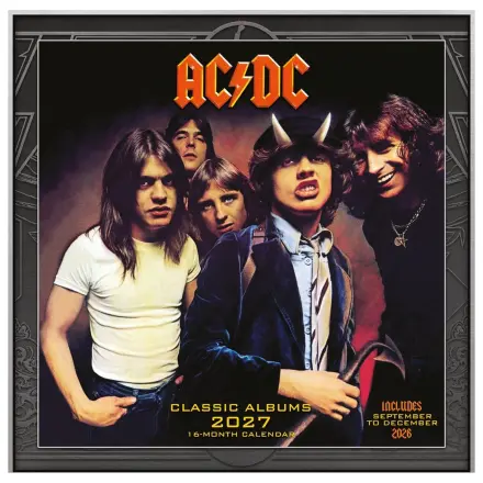 AC/DC Calendar Albums 2027 30 x 30 cm product photo