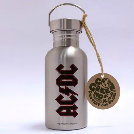 AC/DC Stainless Steel Water Bottle Logo product photo