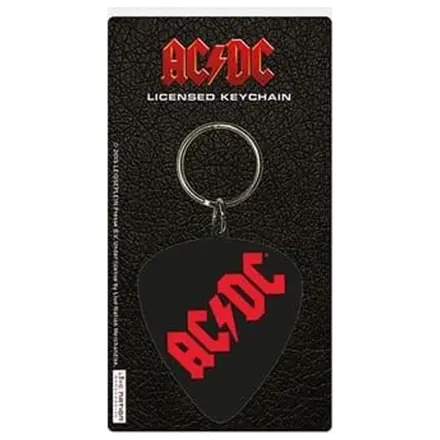 AC/DC PVC Keychain Plectrum product photo