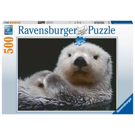 Adorable otter puzzle 500pcs product photo