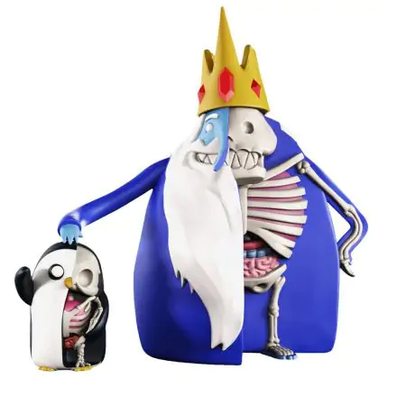 Adventure Time XXRAY PLUS Figures 2-Pack Ice King & Gunter 11-21 cm product photo