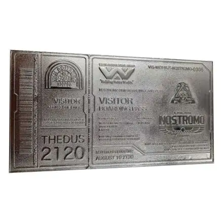 Alien Replica Nostromo Ticket Limited Edition (silver plated) product photo