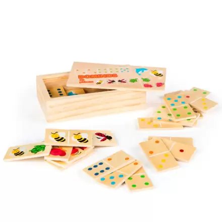 Animals dominoes wood 29pcs product photo