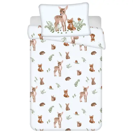 Animal Fawn & Fox Kids' Preschool Duvet Cover product photo