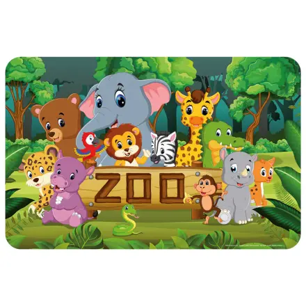 Animal Zoo Placemat 43x28 cm product photo
