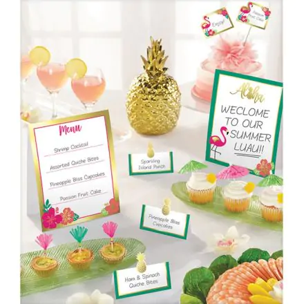 Aloha Table Decoration Set 12 pcs product photo