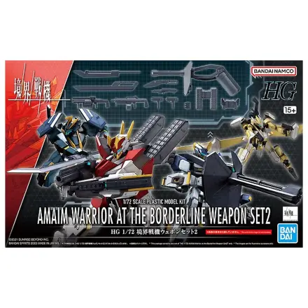 AMAIM - HG 1/72 AMAIM Warrior at the Borderline Weapon Set 2 - Model Kit product photo