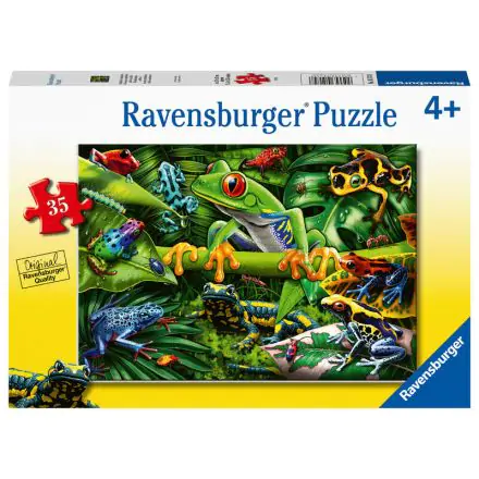 Amazing amphibians puzzle 35pcs product photo