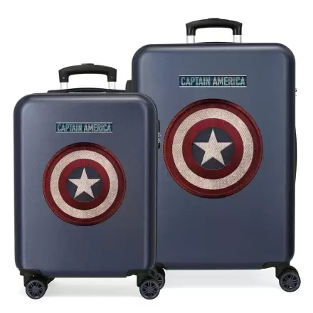 Marvel Captain America ABS pack 2 trolley suitcases termékfotója