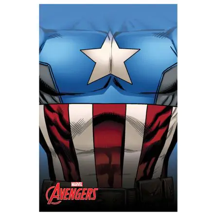 Captain America Avengers Marvel coral fleece blanket product photo